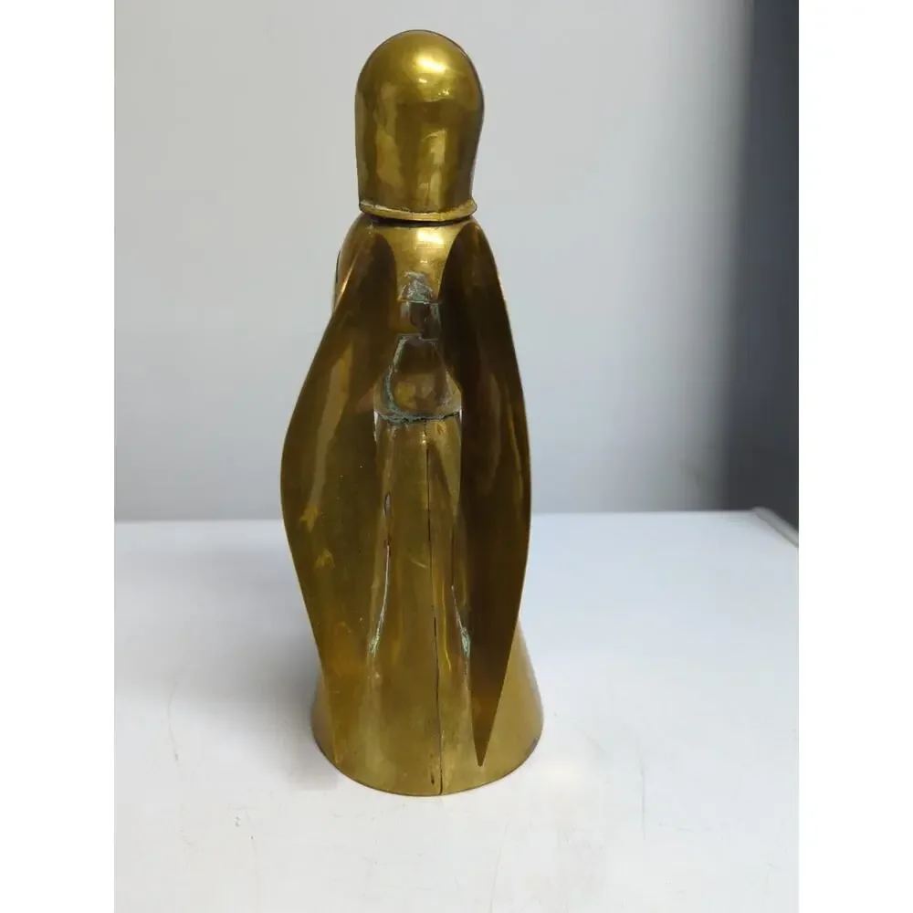 Angel Candle Holders Made In Mexico Copper Brass Set Of 2 Christmas Holiday